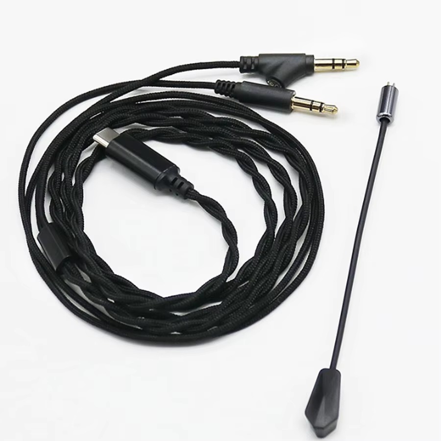 Type C Wired Earphones With Mic - كابل ترقية سماعة أذن mmx-Boom ،