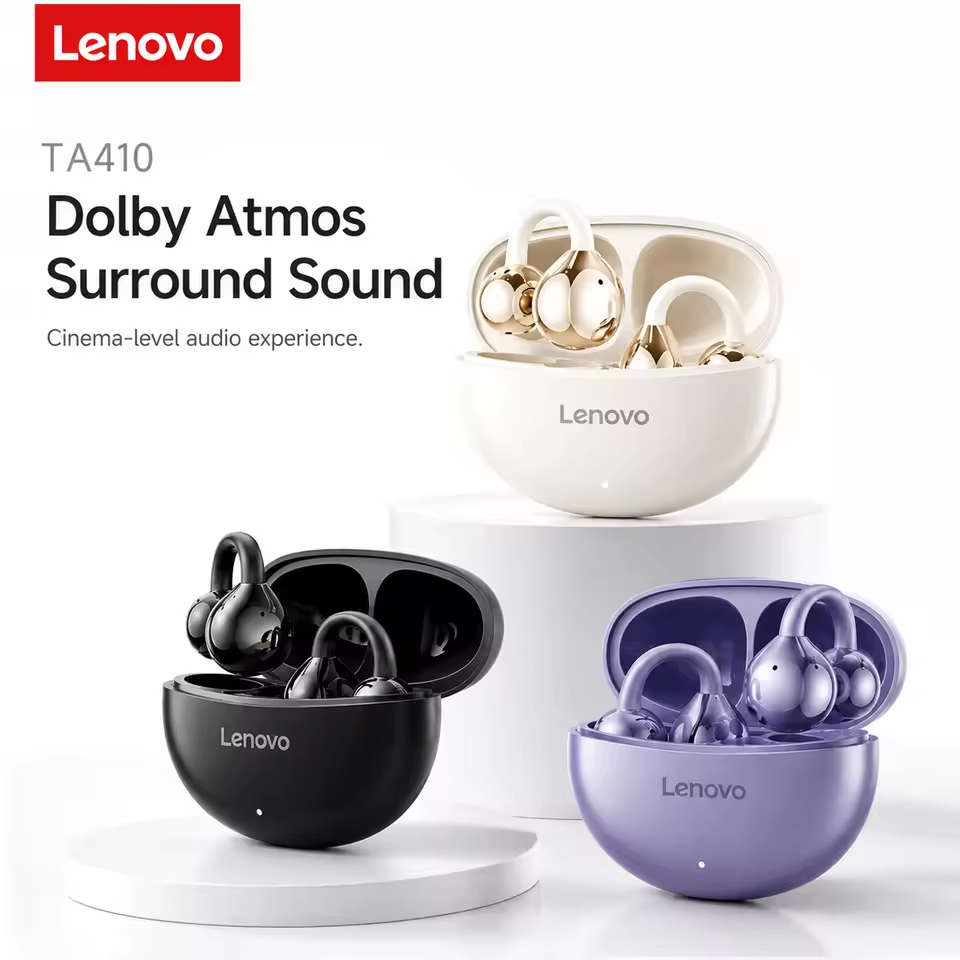 Type C Wired Earphones With Mic - سماعات رأس رياضية أنيقة قابلة للتعليق