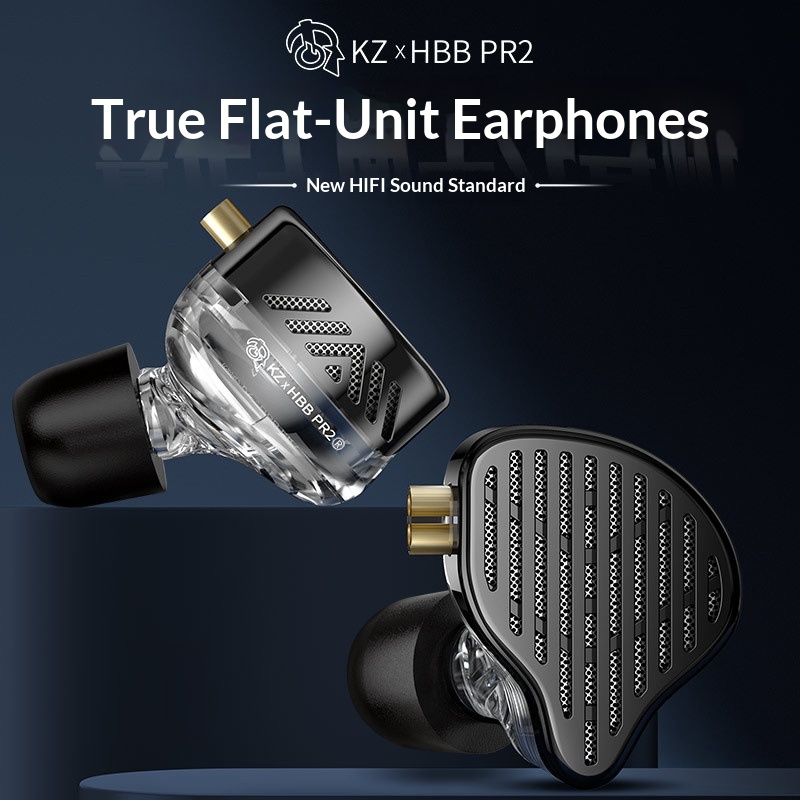 Planar Magnetic Iem Earphones - متوفر Kz‑Pr2 سماعات أذن مغناطيسية مسطحة