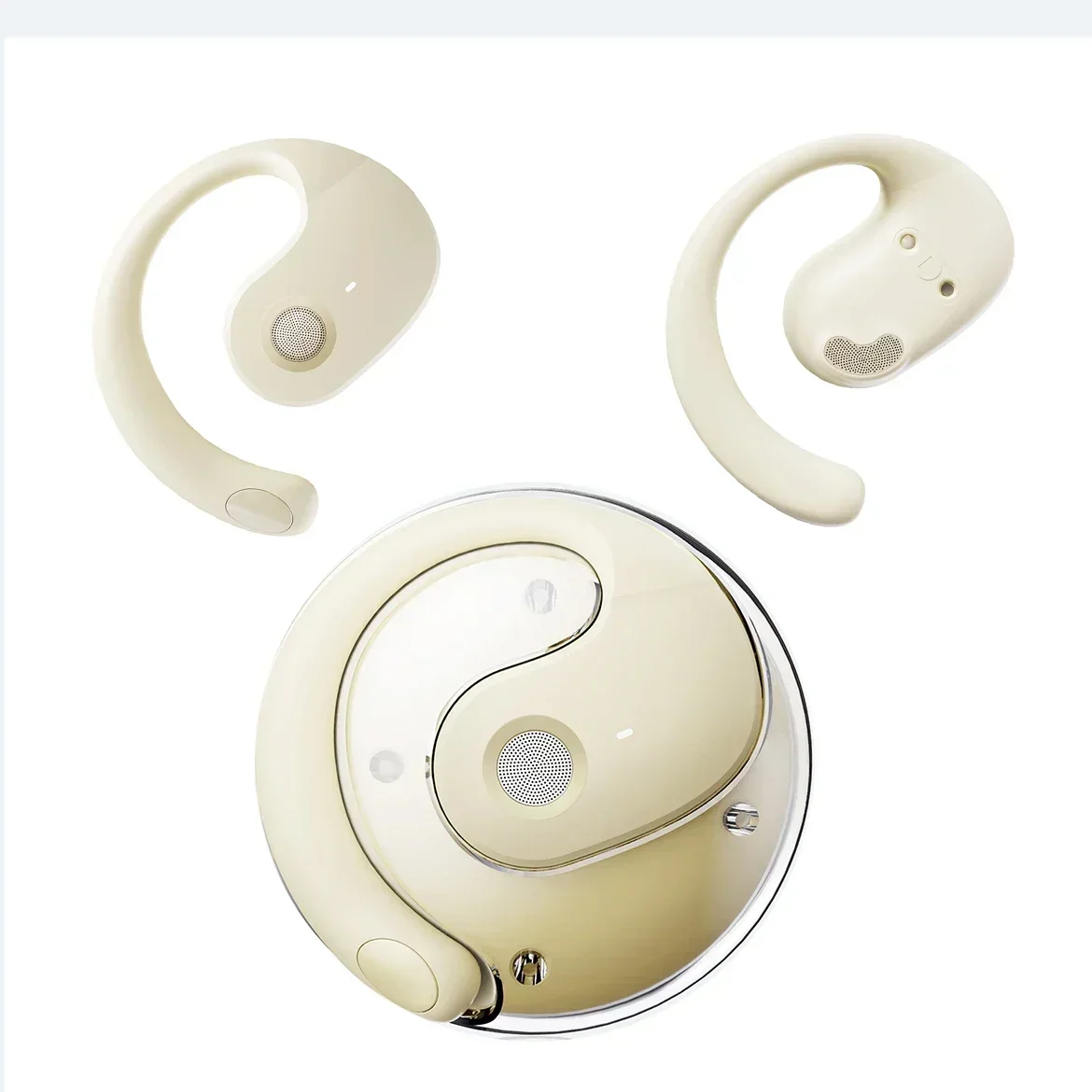سماعة رأس TWS شفافة بتقنية الب - مراجعة Headphones وسعره