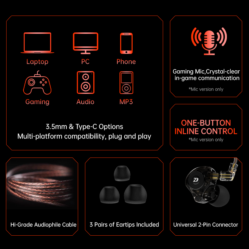 سماعات ألعاب سلكية احترافية من - مراجعة In Ear Monitors For Singers وسعره