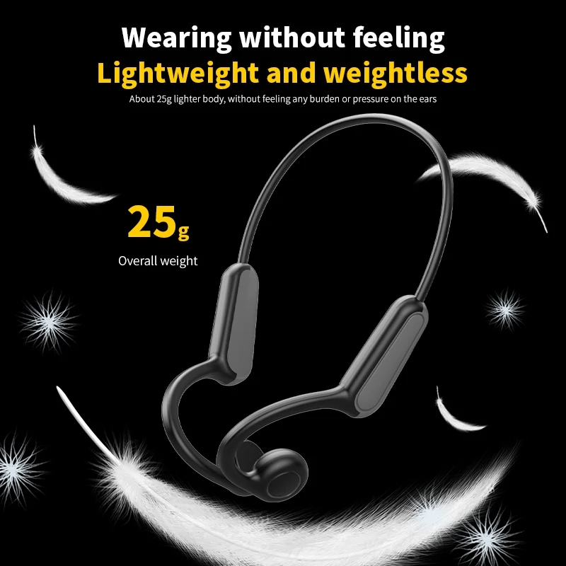 سماعات رأس بتقنية التوصيل العظ - مراجعة Bone Conduction Running Headphones وسعره