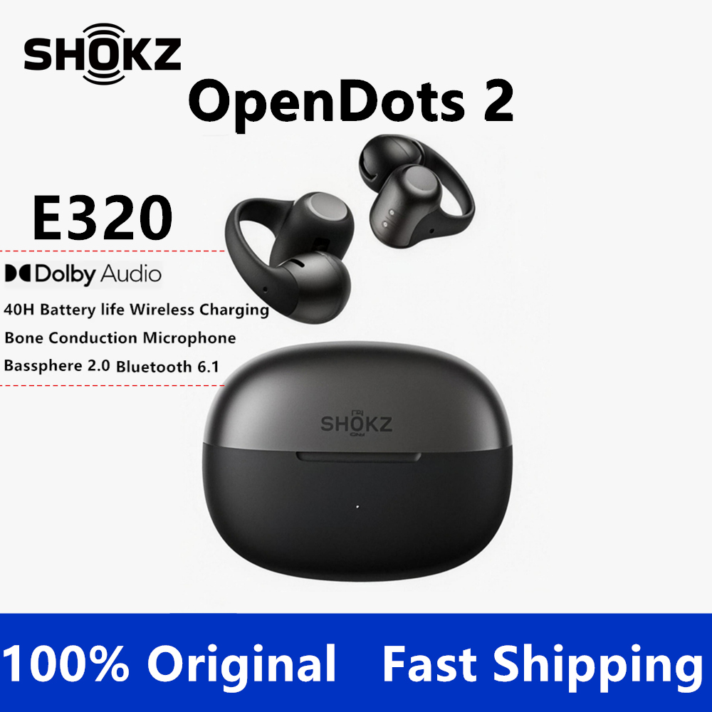 سماعات أذن لاسلكية SHOKZ OpenD - مراجعة Type C Wired Earphones With Mic وسعره