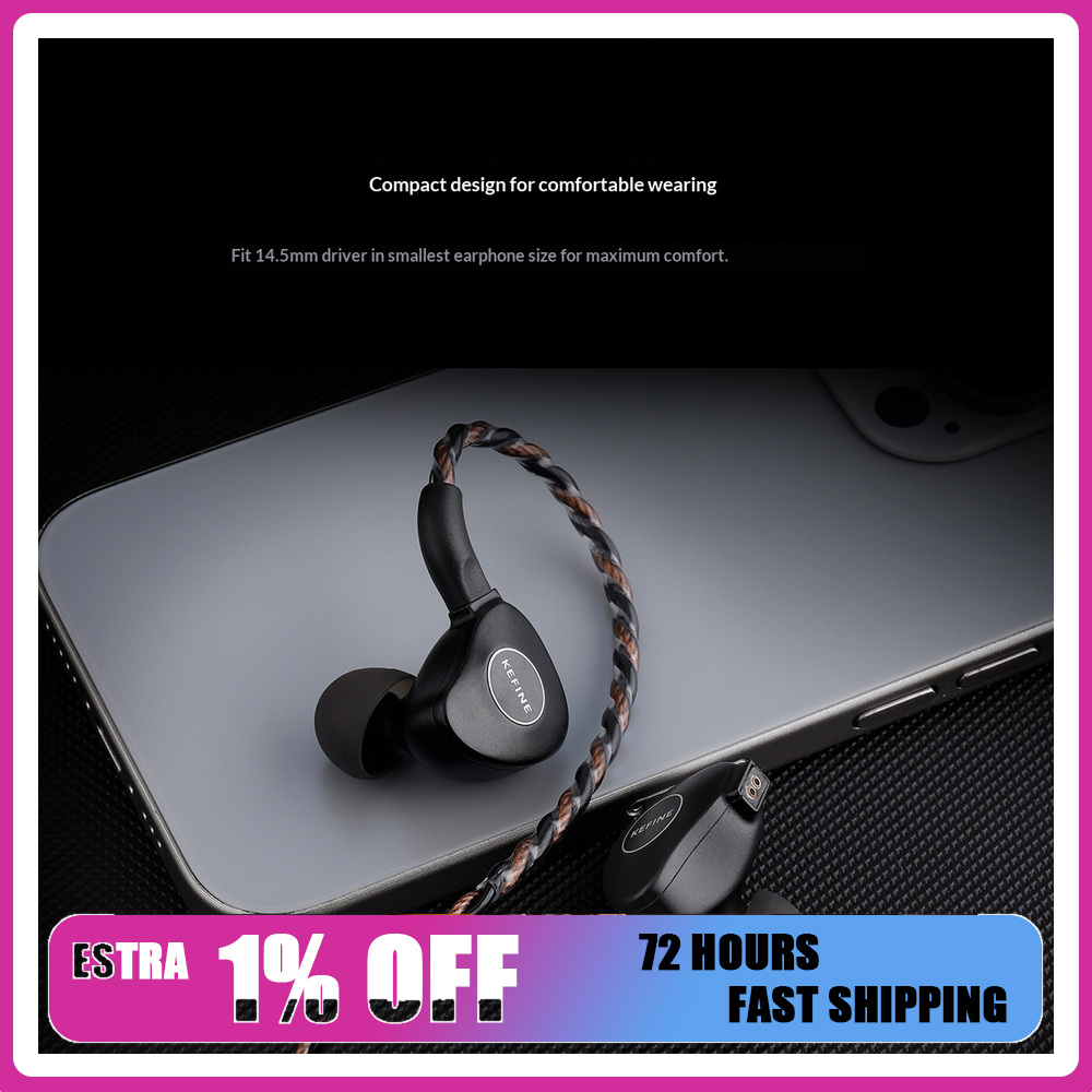 سماعات أذن داخلية KEFINE Klana - مراجعة Planar Magnetic Iem Earphones وسعره