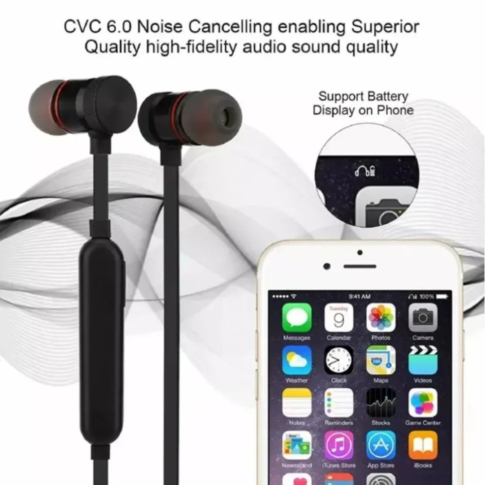 سماعات أذن بلوتوث ريو ساوند مع - مراجعة Magnetic Neckband Sports Earphones وسعره
