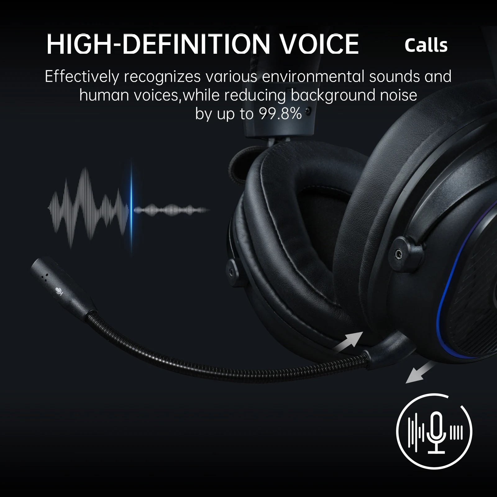 سماعة رأس للألعاب Oneodio EKSA - مراجعة Anc Wireless Over Ear Headphones وسعره