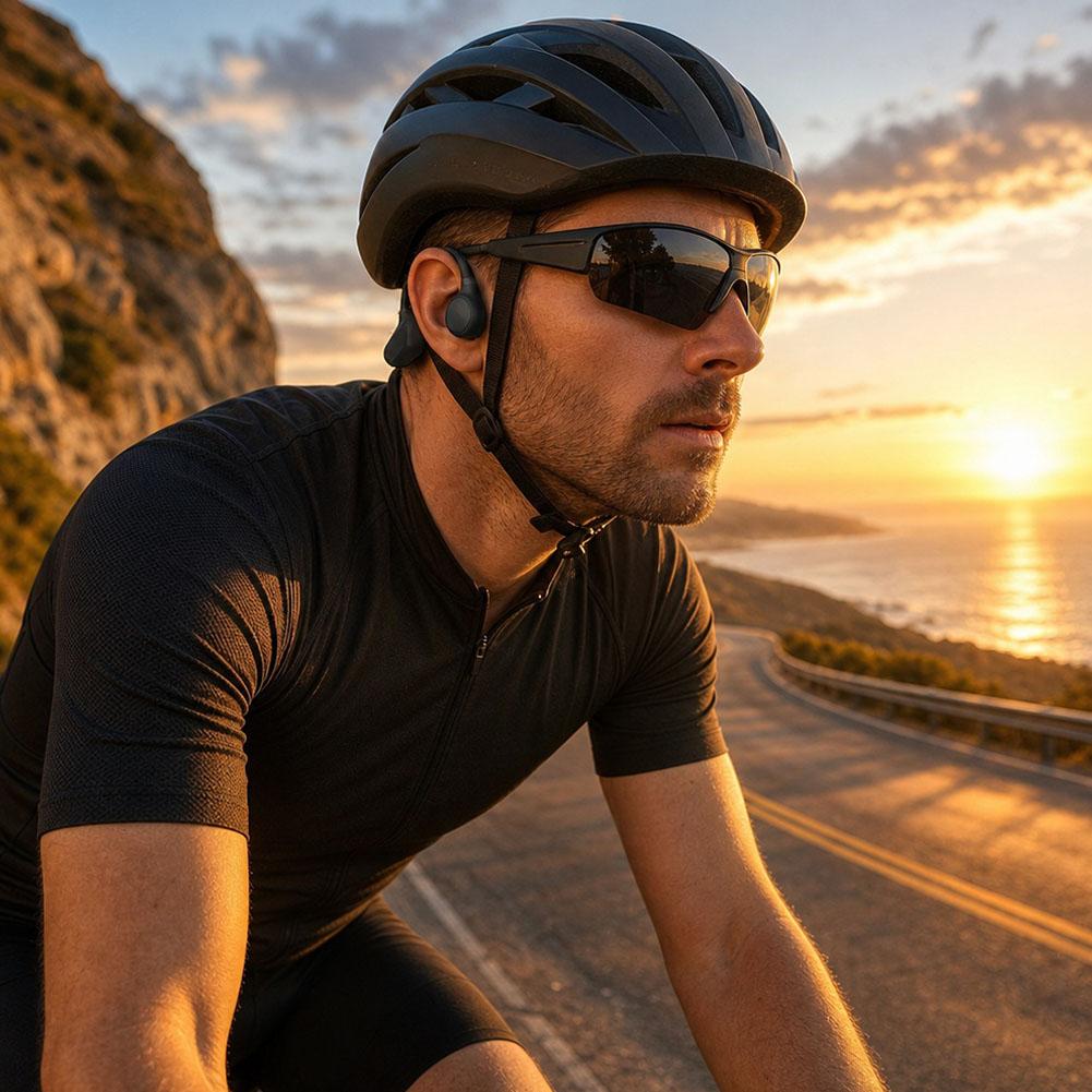 سماعات رأس بتقنية توصيل الصوت  - مراجعة Bone Conduction Running Headphones وسعره