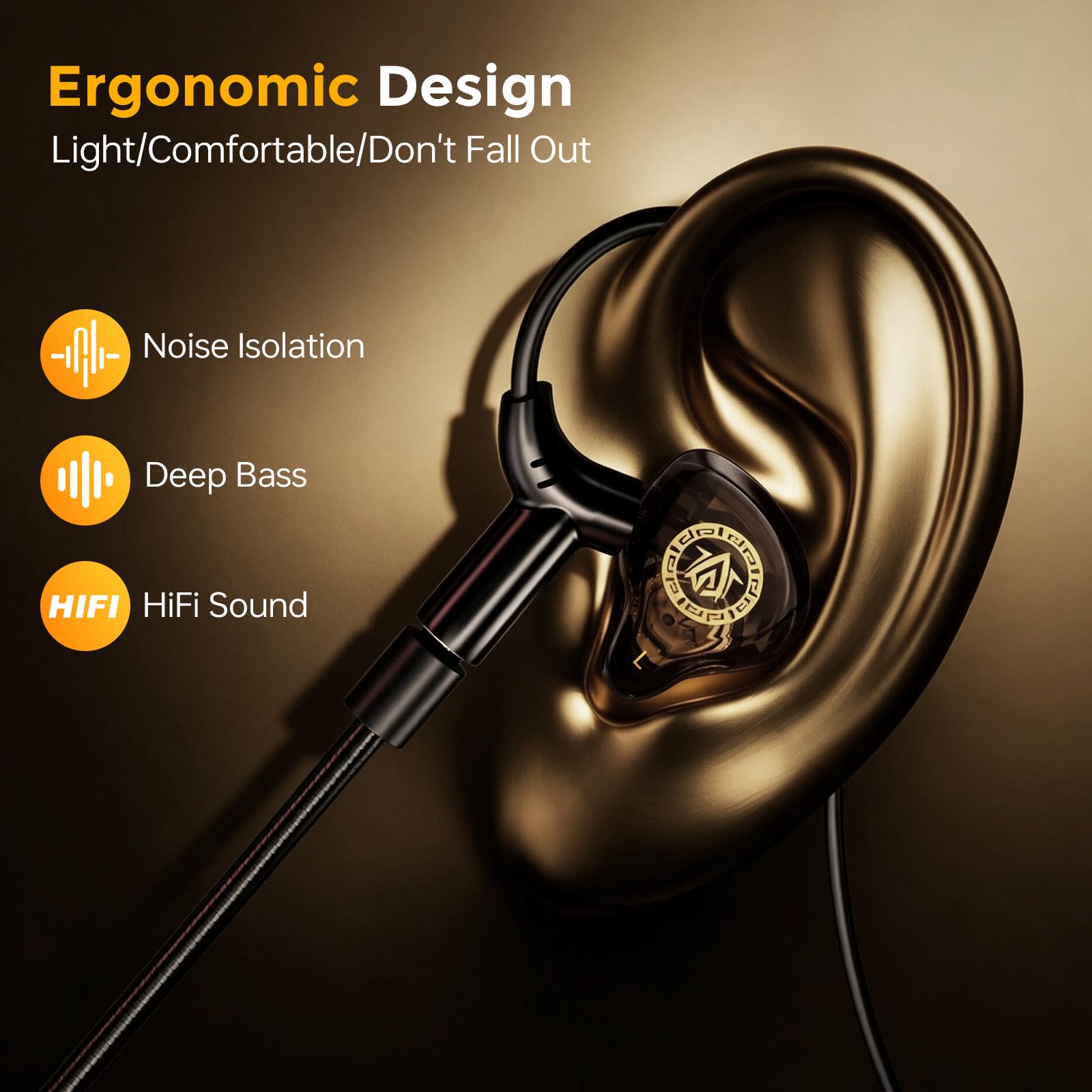 سماعات ألعاب سلكية 3.5 مم / Ty - مراجعة Type C Wired Earphones With Mic وسعره