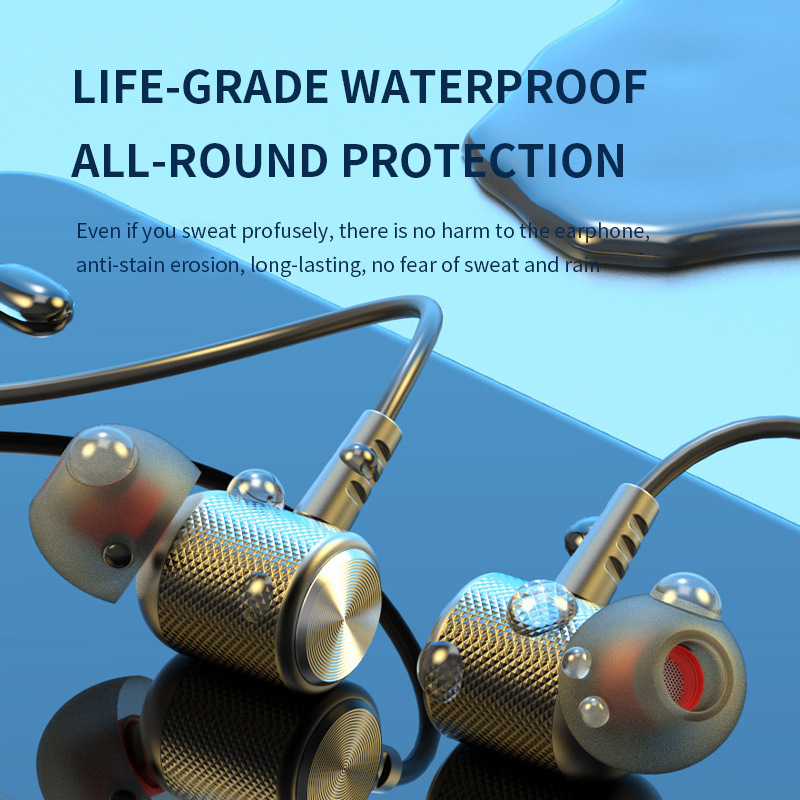 9D سماعة لاسلكية تعمل بالبلوتو - مراجعة Magnetic Neckband Sports Earphones وسعره