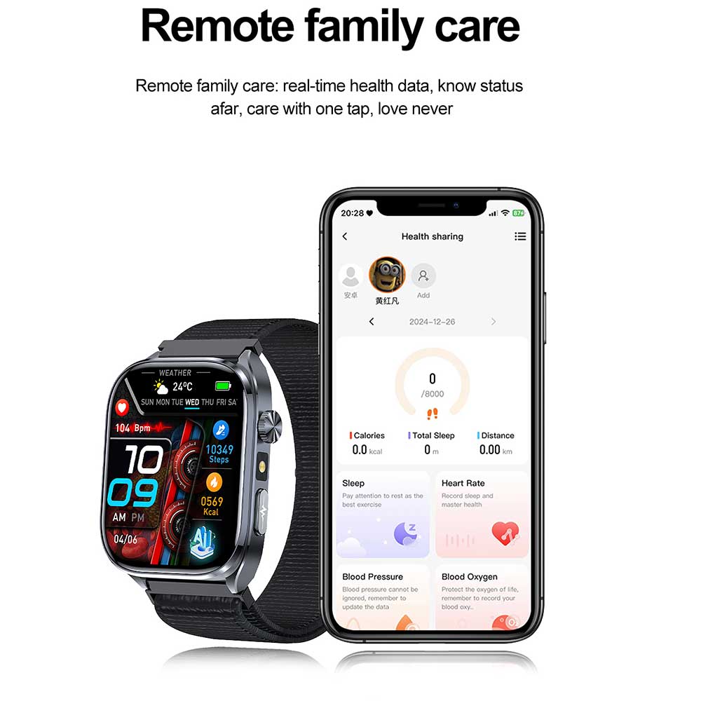 ساعة ذكية 2026 بشعار مخصص للبي - مراجعة Smartwatches وسعره
