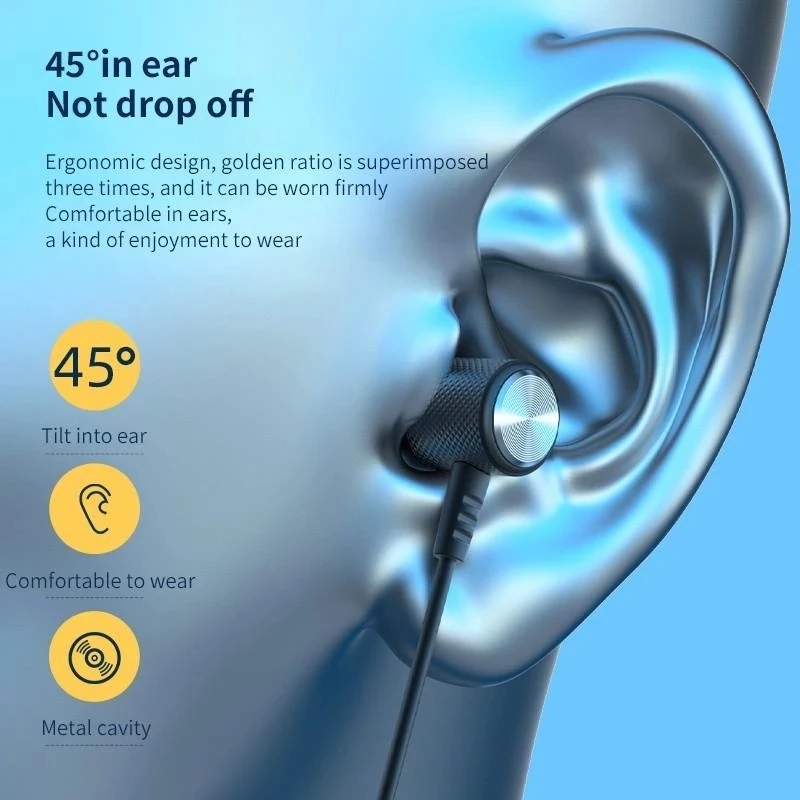Wireless Headphones Bluetooth  - مراجعة Magnetic Neckband Sports Earphones وسعره