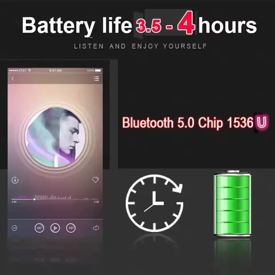 سماعات أذن لاسلكية Air Por 5 ا - مراجعة Headphones وسعره