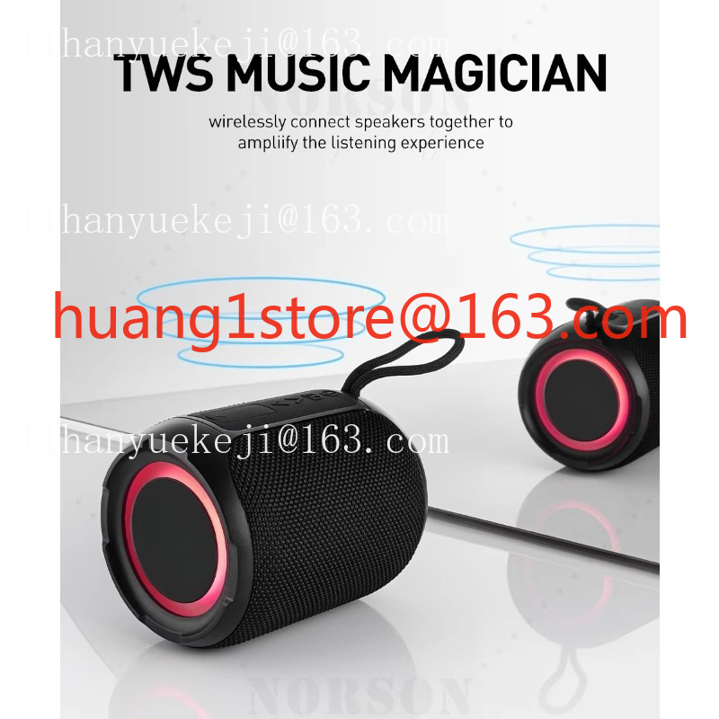 مكبر صوت لاسلكي مزدوج بتقنية ا - مراجعة Portable Bluetooth Speaker Waterproof Ipx7 وسعره