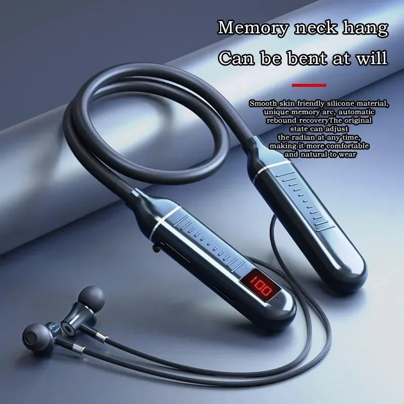 سماعات بلوتوث لاسلكية، سماعات  - مراجعة Magnetic Neckband Sports Earphones وسعره